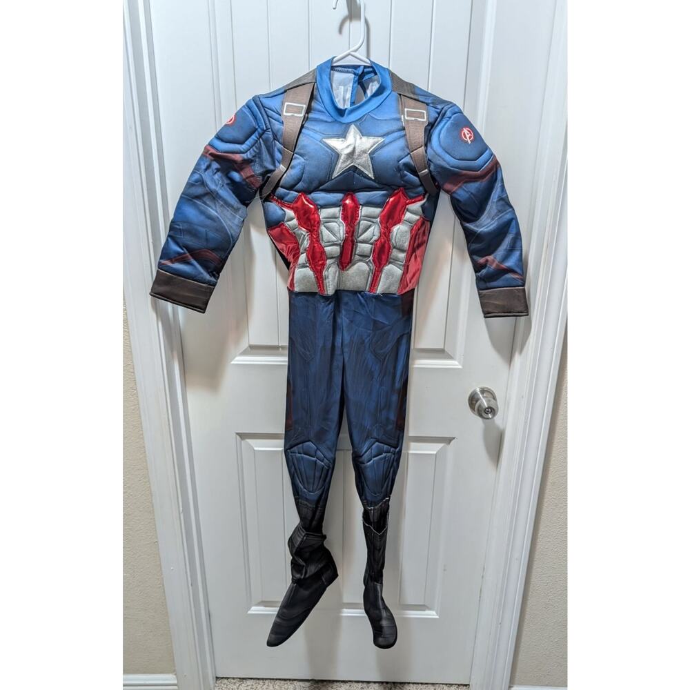 Rubie's Marvel Captain America Halloween Costume Cosplay Boys M (8-10)